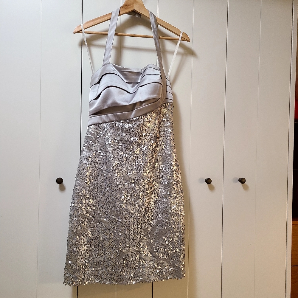Prom's sequence sattin 👗Key Unger New York